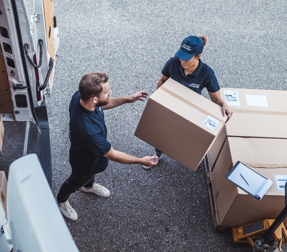 Zakelijke goederen versturen
